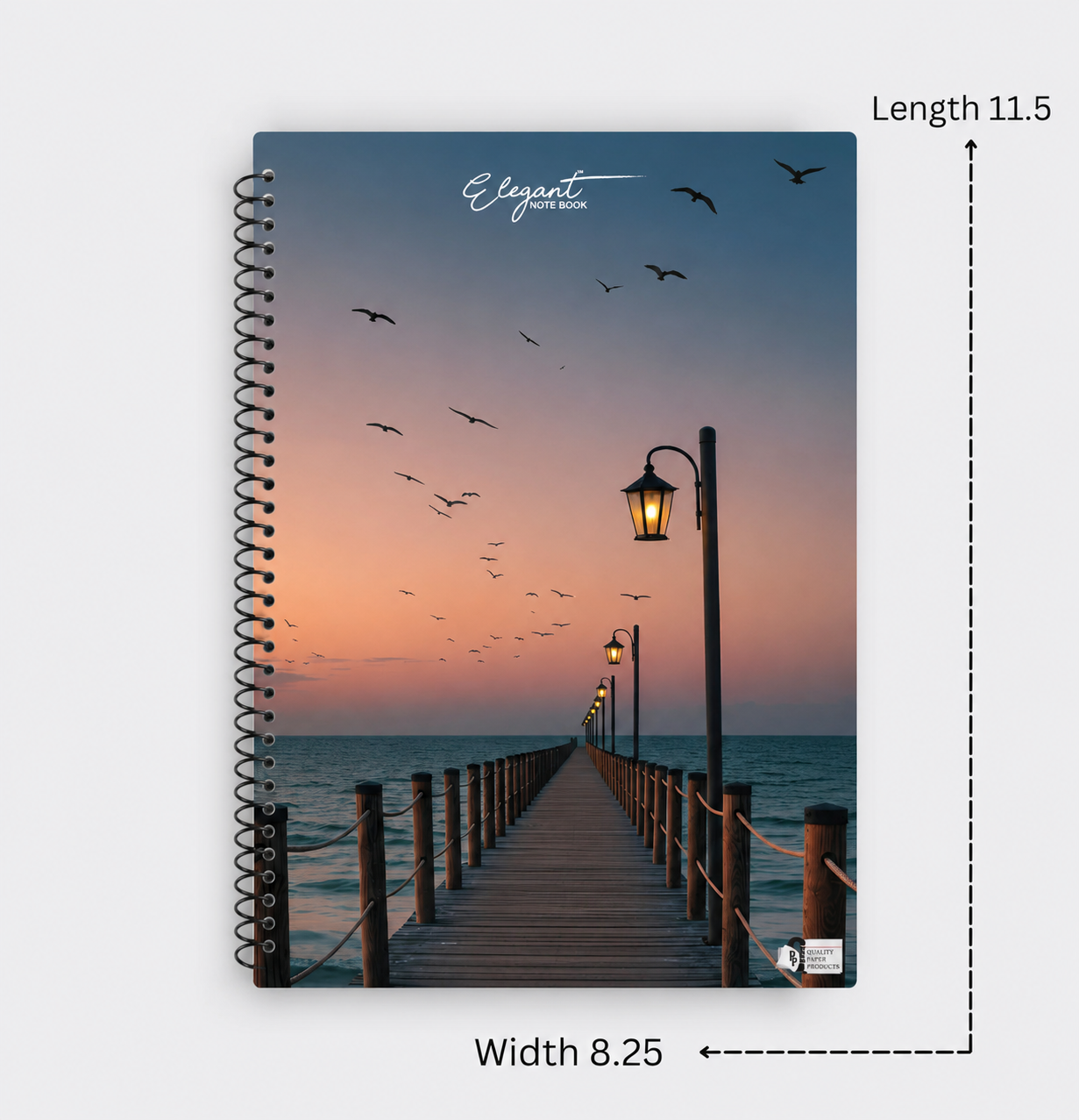 Elegant Sea Shore Notebook