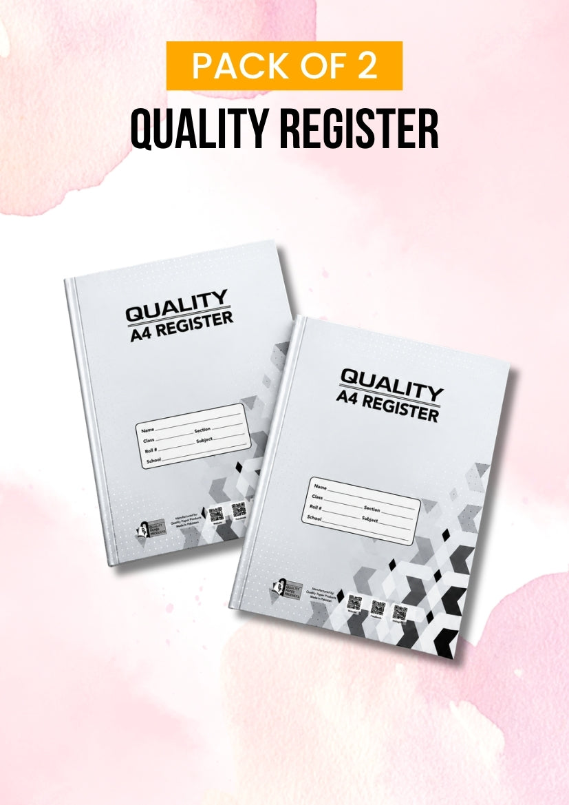 Premium A4 Register Bundle of 2