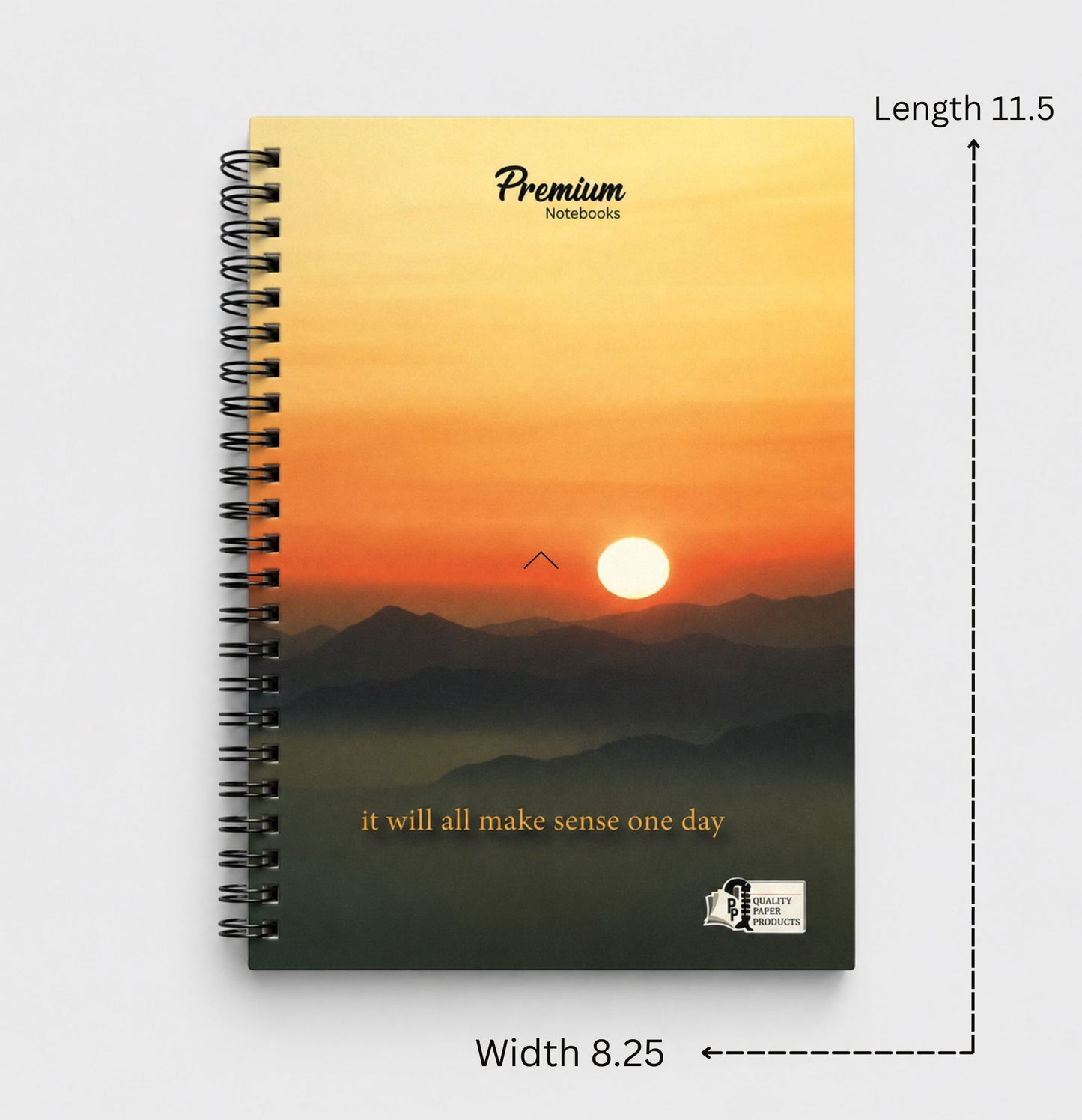 Premium Sunrise Notebook (A5)