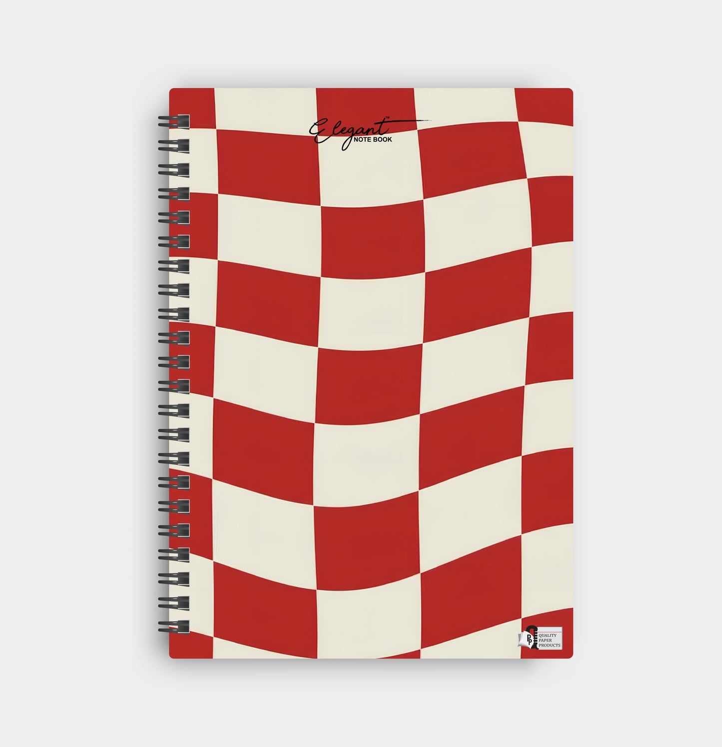 Elegant Checkered Notebook