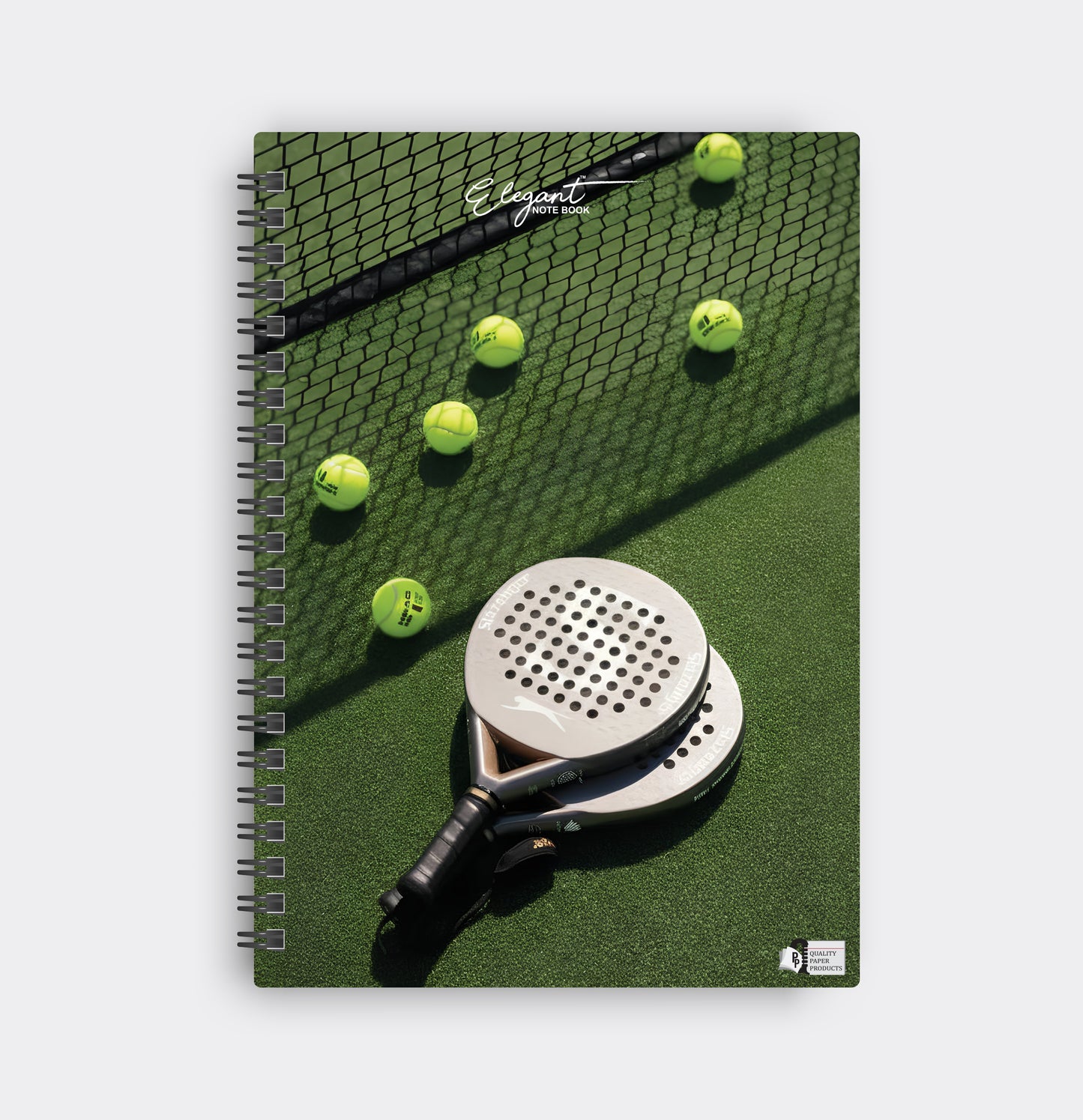 Elegant Padel Tennis Notebook