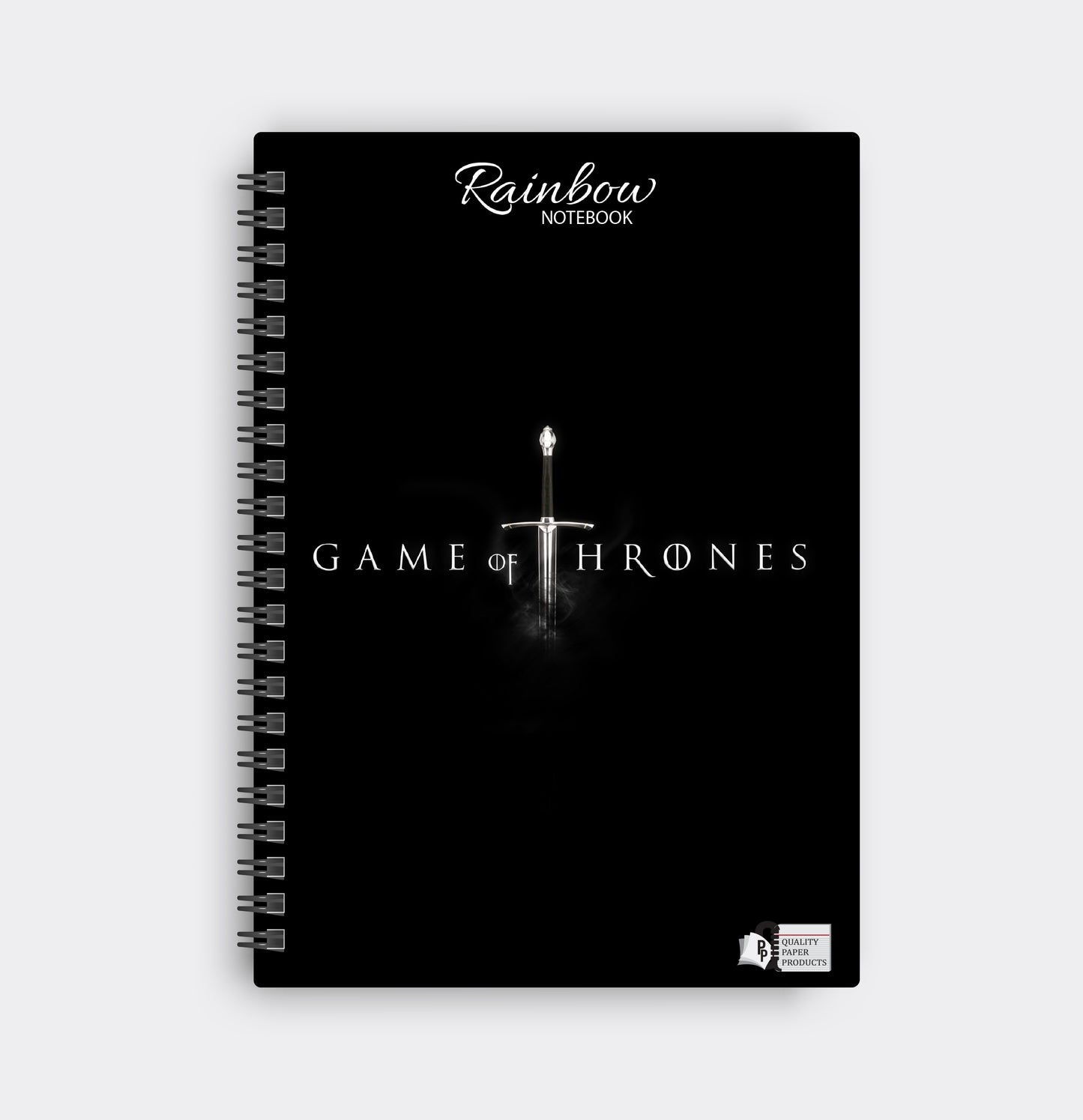 Rainbow Game of Thrones Notebook