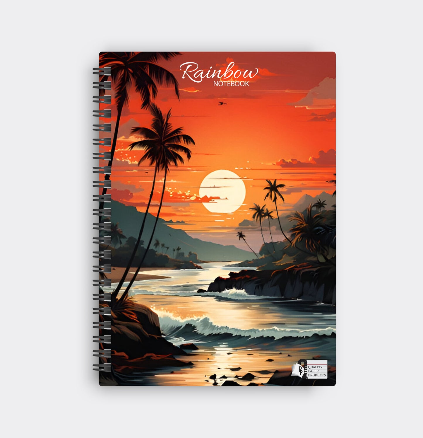 Rainbow Scenery Notebook