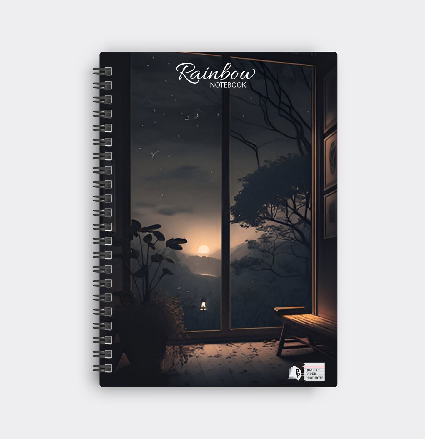 Rainbow Window Notebook