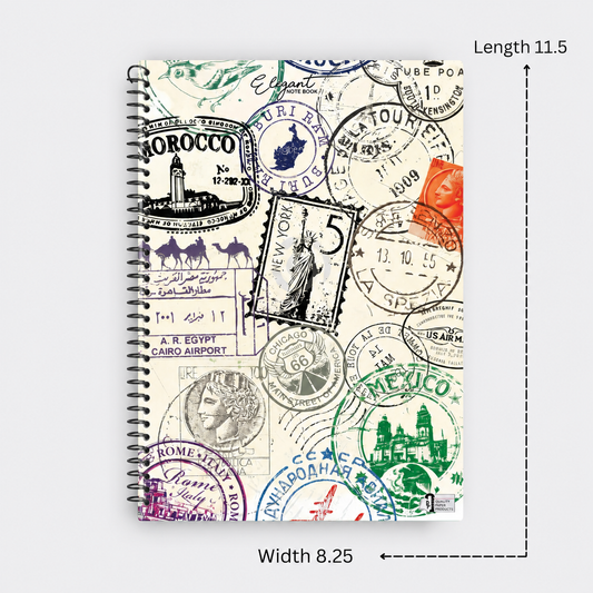 Elegant Stamps Notebook