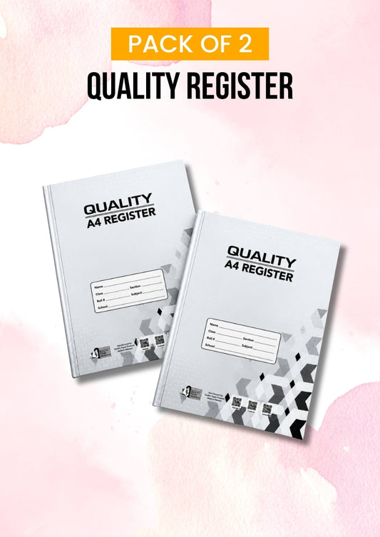 Premium A4 Register Bundle of 2