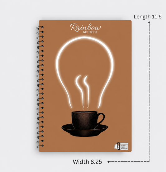 Rainbow Mug Notebook