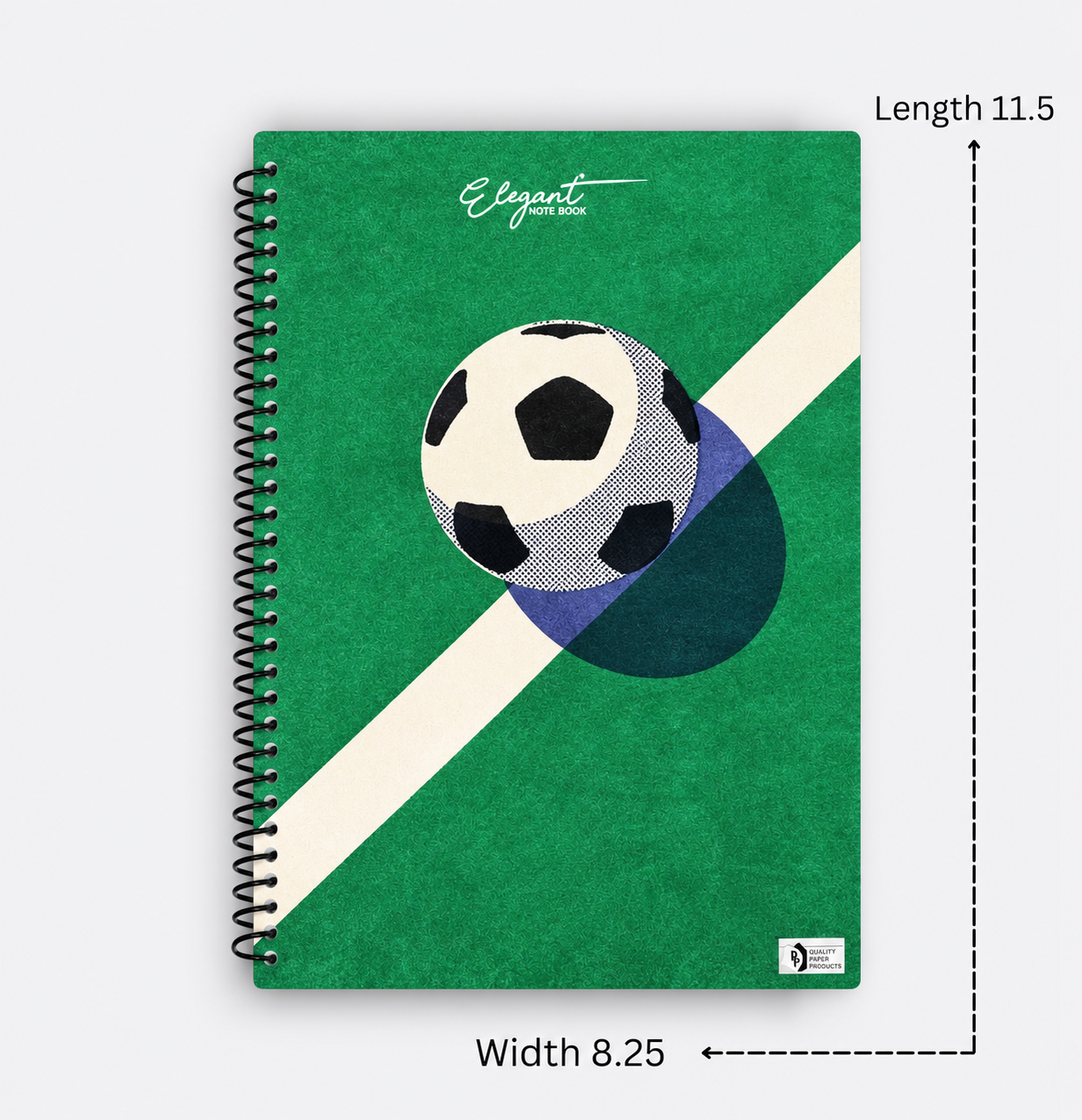 Elegant Soccer Notebook