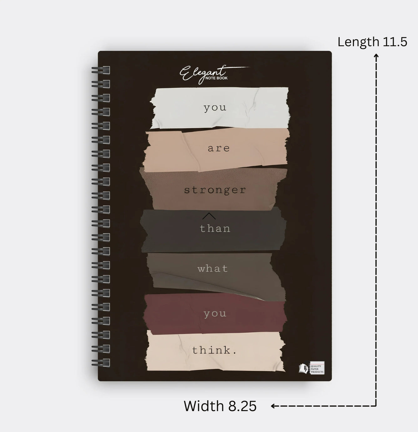 Elegant Quote Notebook – Quality Paper Products