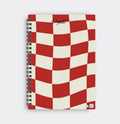 Elegant Checkered Notebook