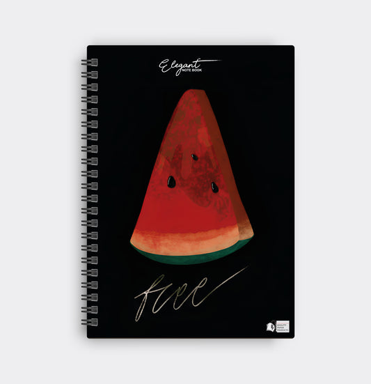 Elegant Free Palestine Notebook