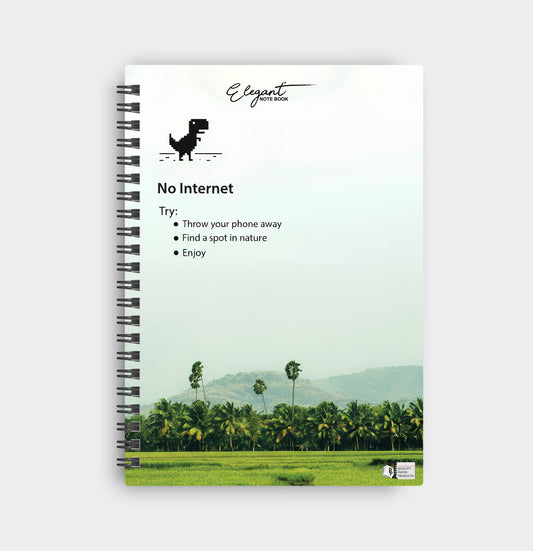 Elegant No Internet Notebook