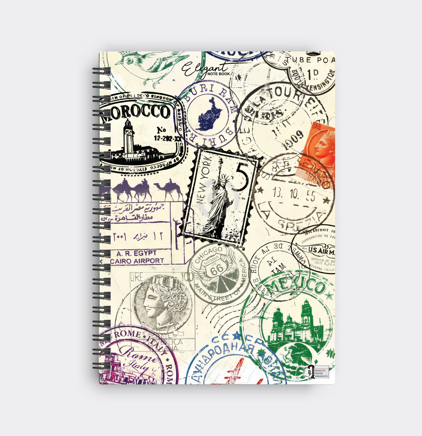 Elegant Stamps Notebook
