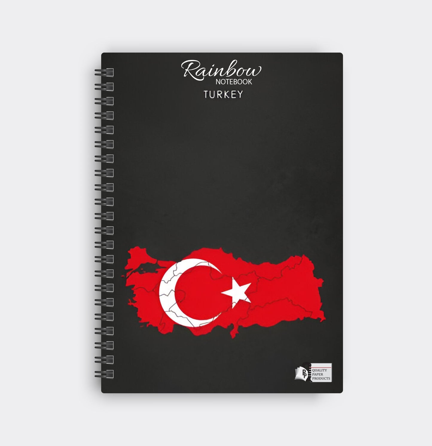 Rainbow Turkish Flag Notebook